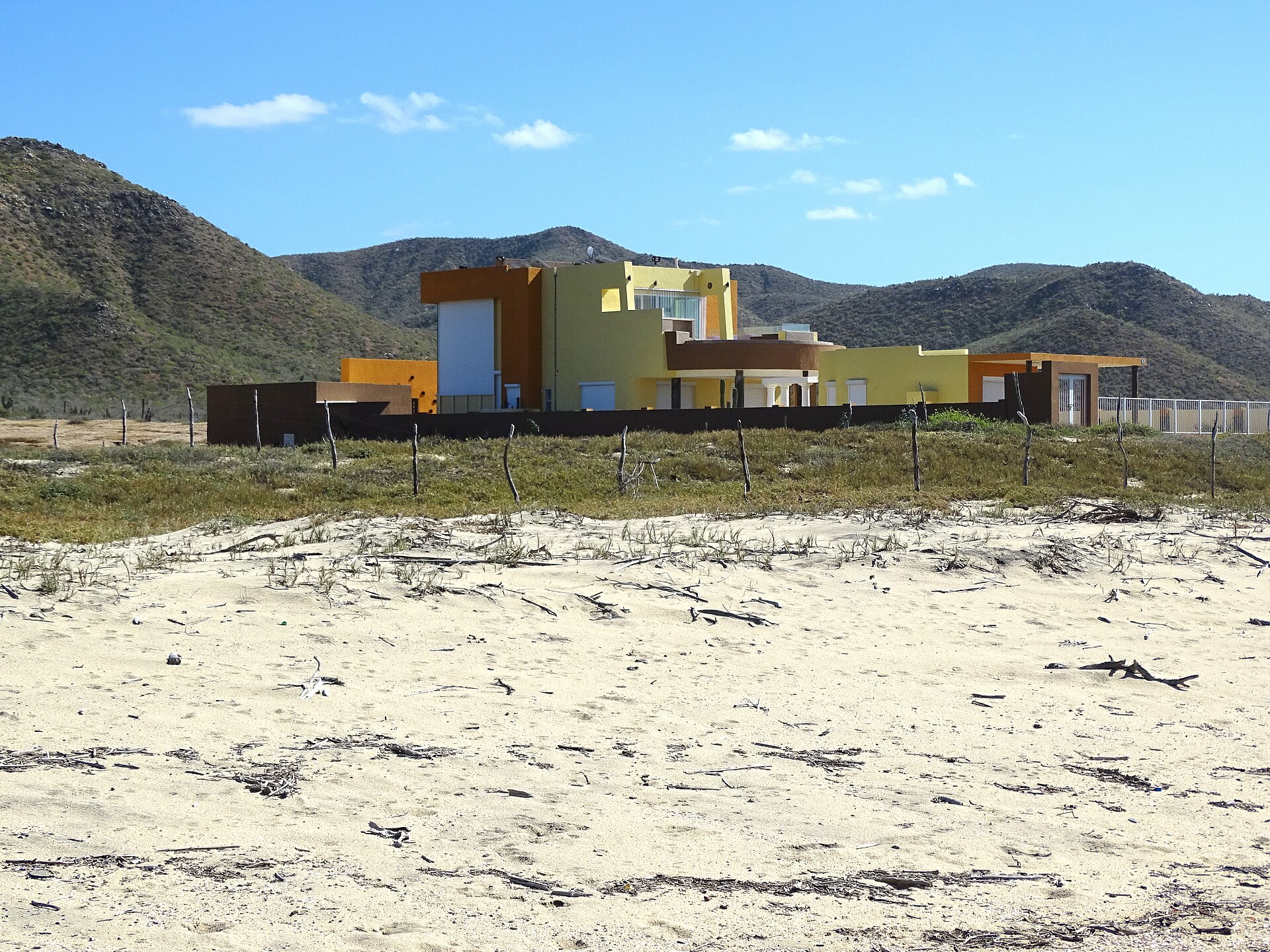Cerritos Beach surf break near Todos Santos