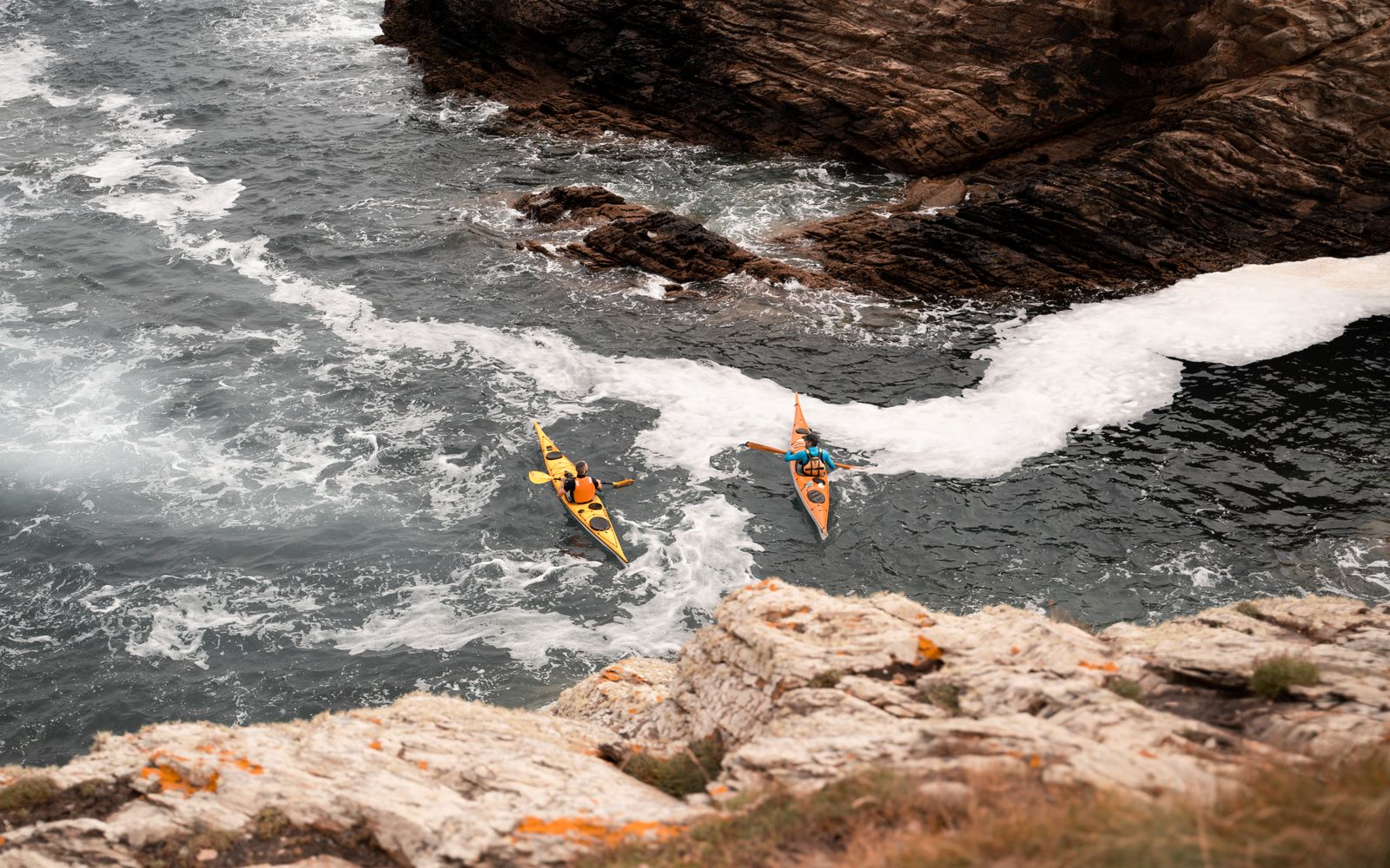 Sea kayaking on an adventure in Baja