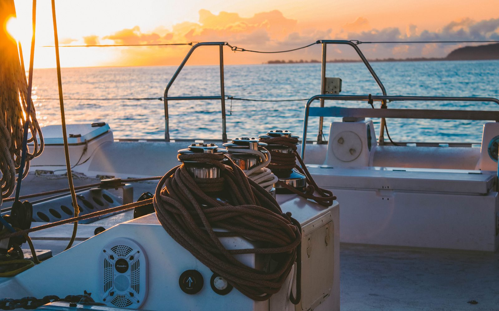 A sunset cruise off Cabo San Lucas
